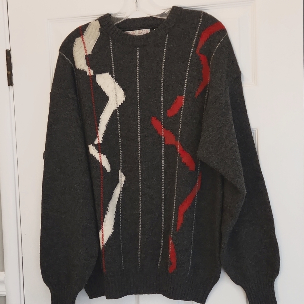 Anthony Taylor Vintage Men's Wool Sweater Size Large